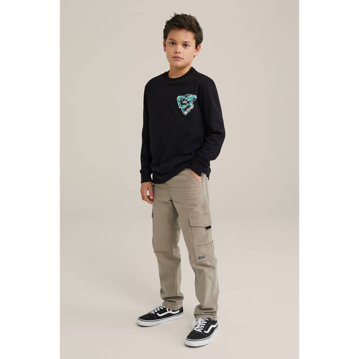 Salty Dog longsleeve zwart