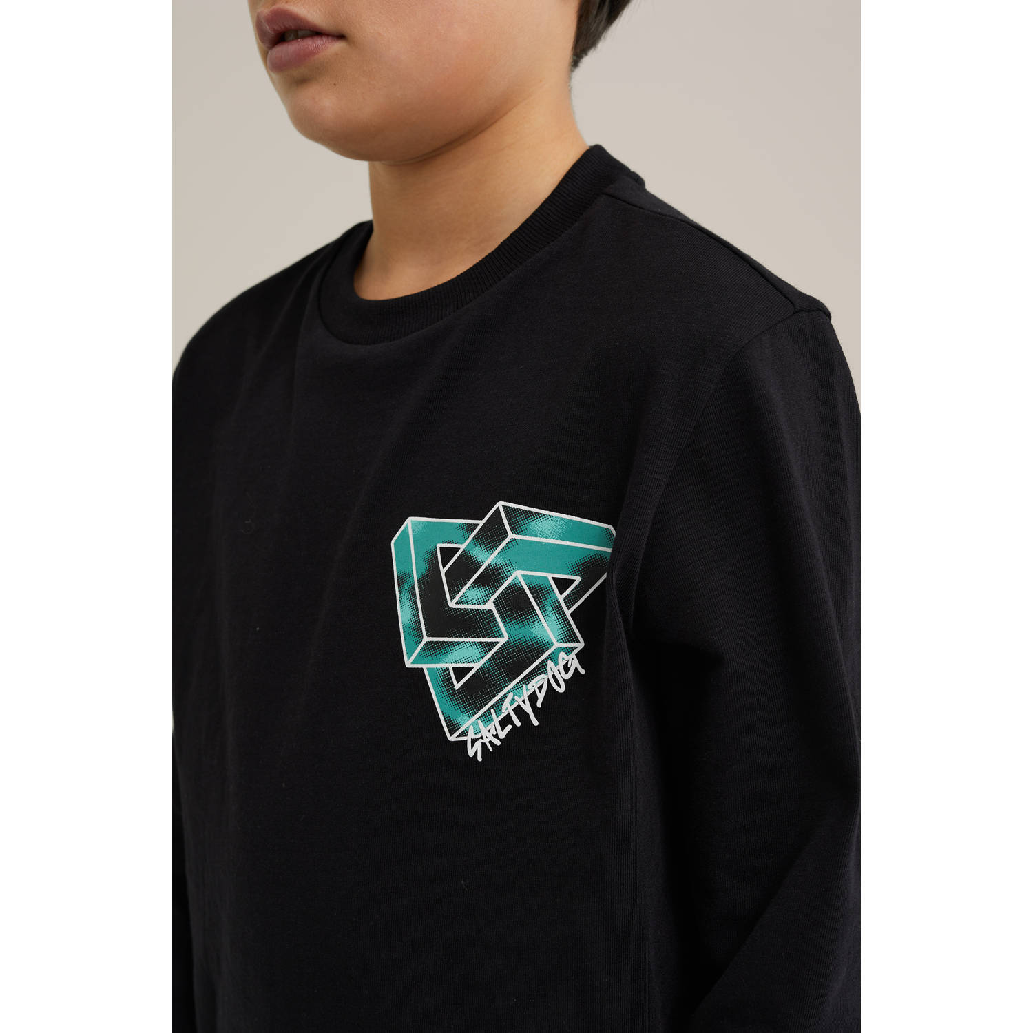 Salty Dog longsleeve zwart