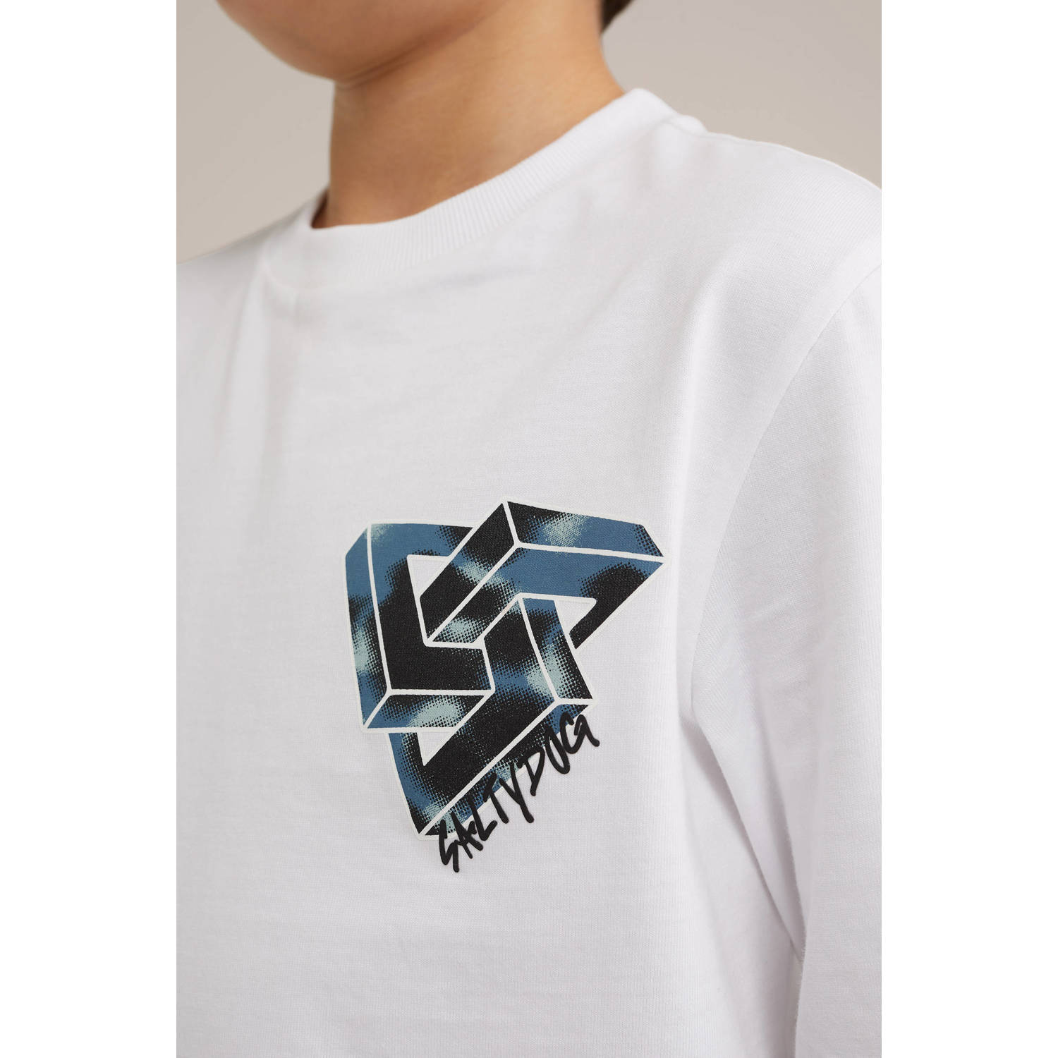 Salty Dog longsleeve wit