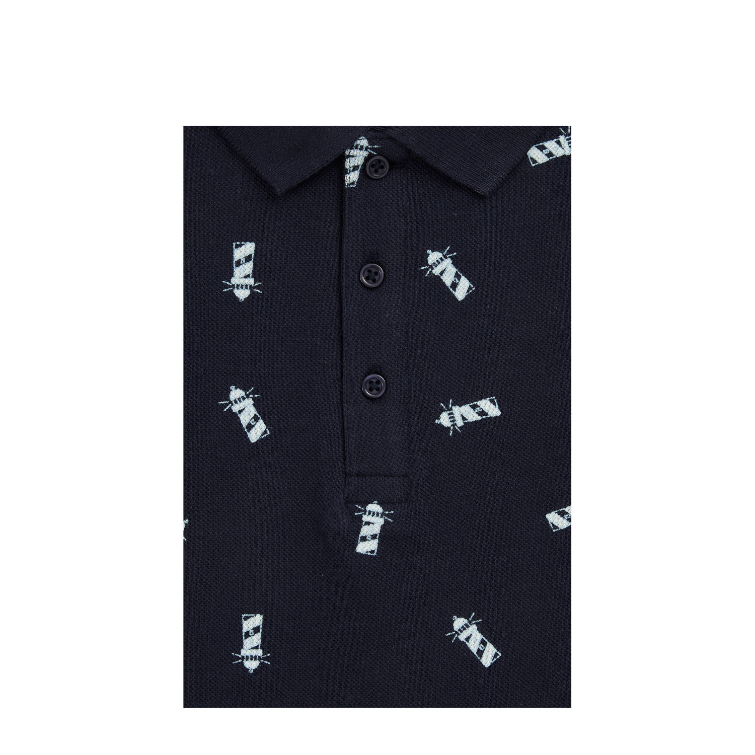 WE Fashion Blue Ridge polo marine