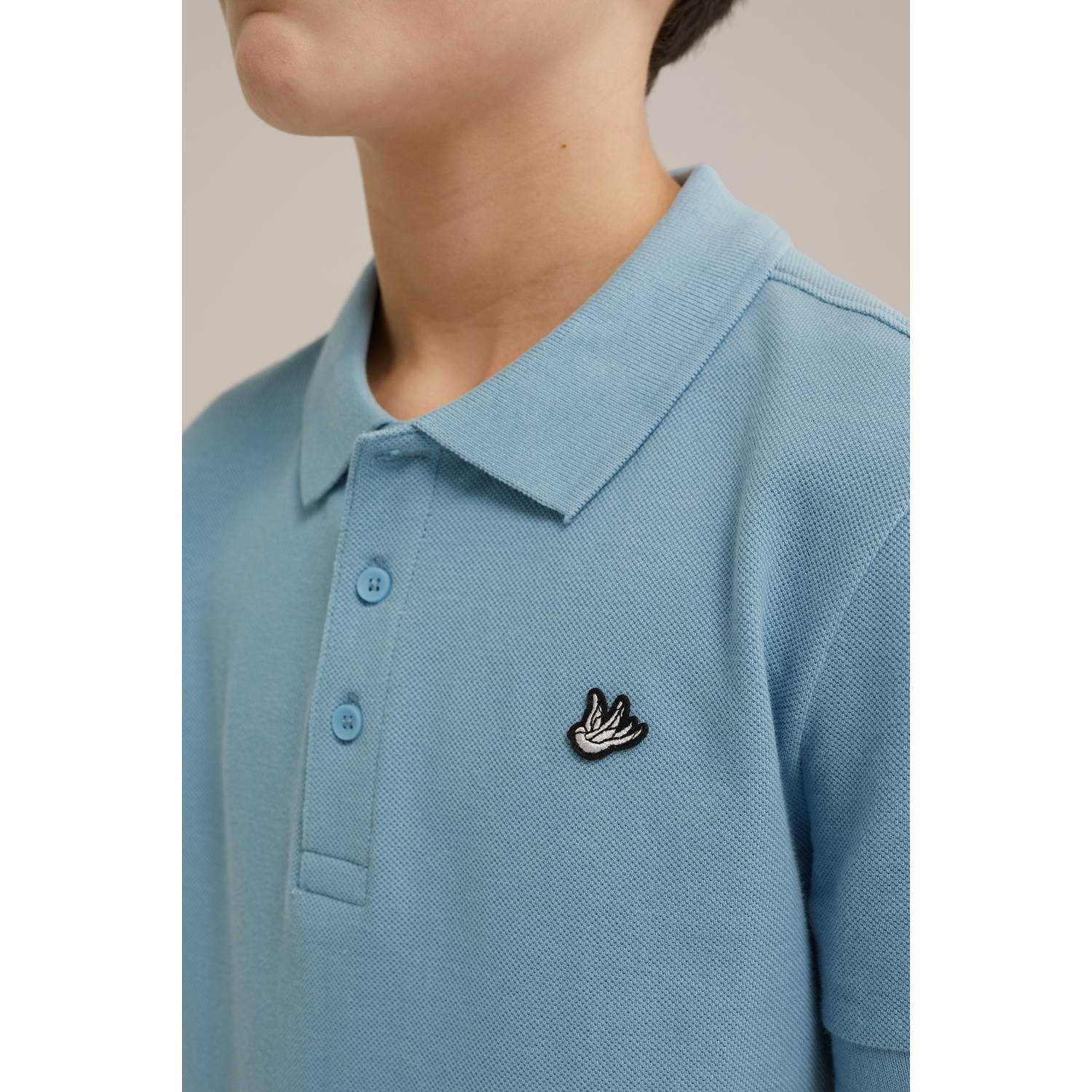 polo ijsblauw