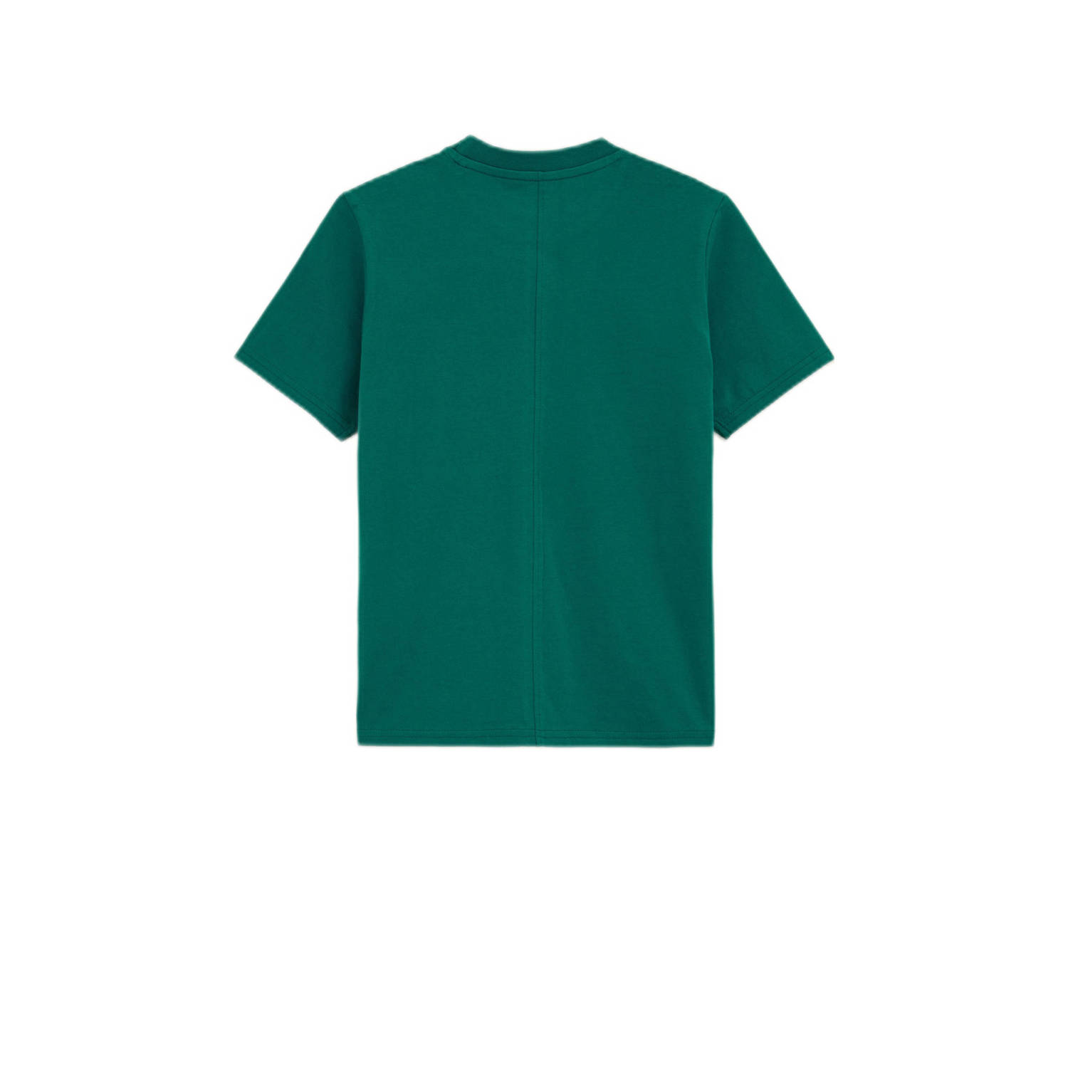 WE Fashion Blue Ridge T-shirt donkergroen