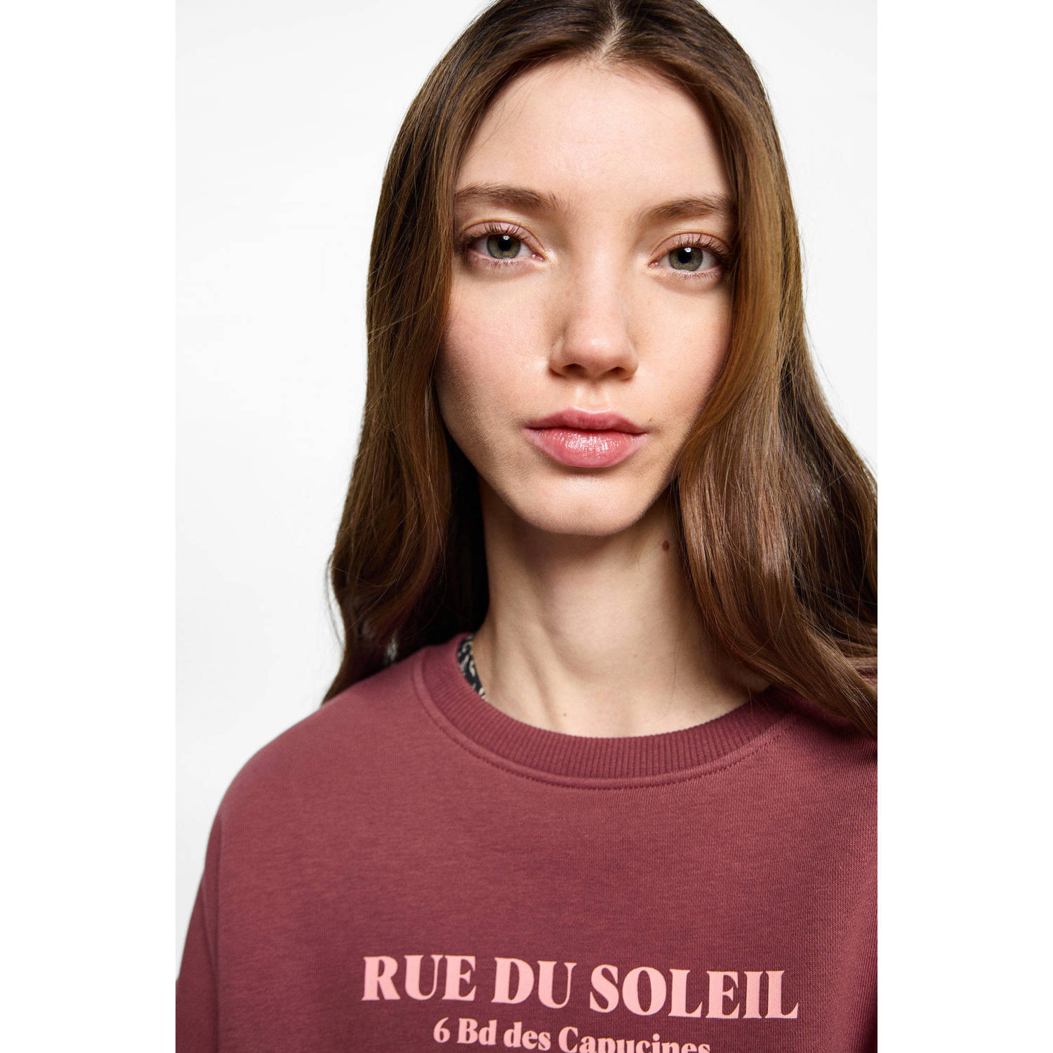 MANGO TEEN sweater donkerrood
