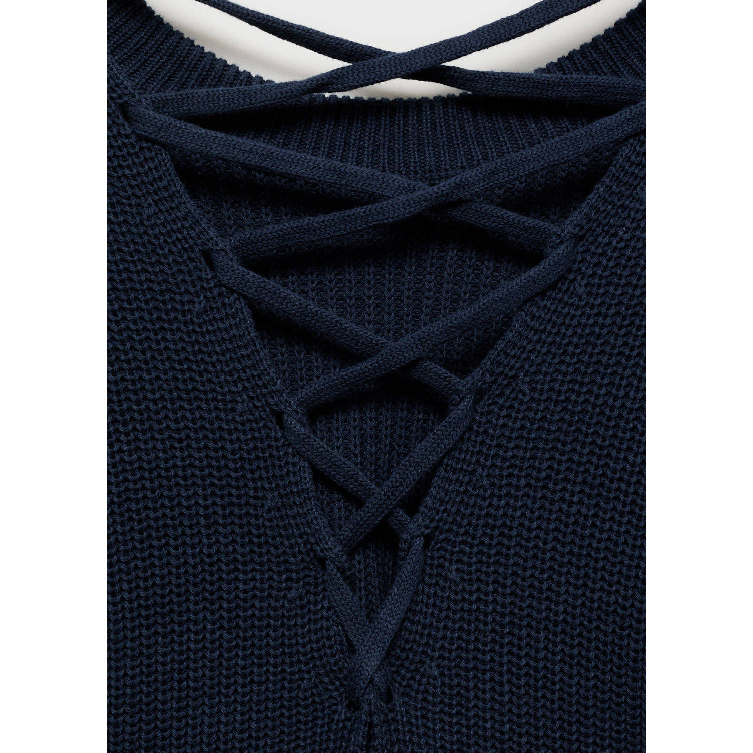 MANGO TEEN trui marine gebreid