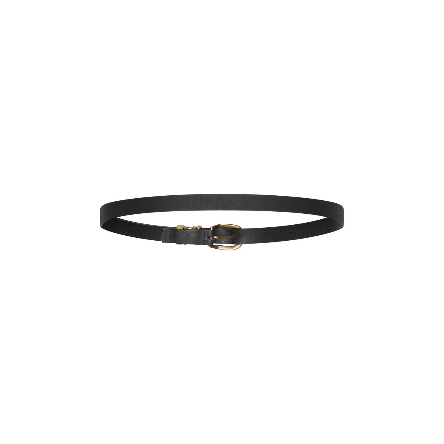 Expresso leren riem zwart
