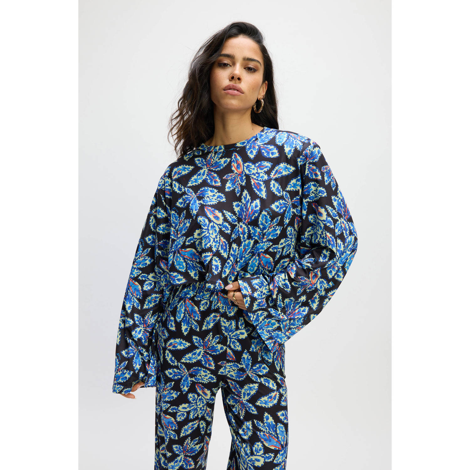 Refined Department top blauw