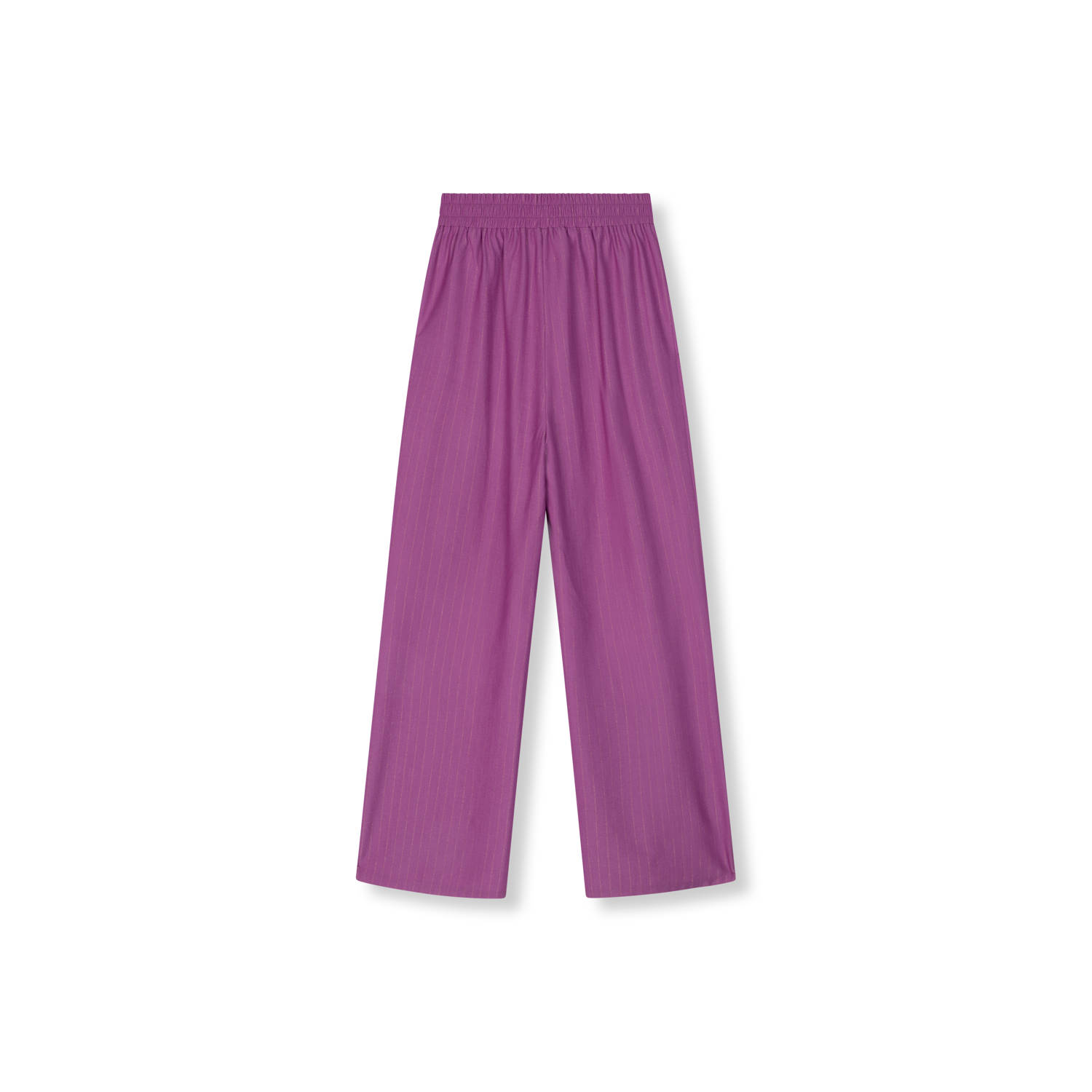 Refined Department wide leg regular waist broek paars