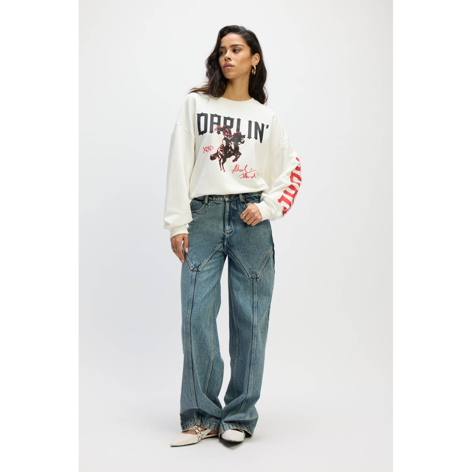 Refined Department sweater ecru
