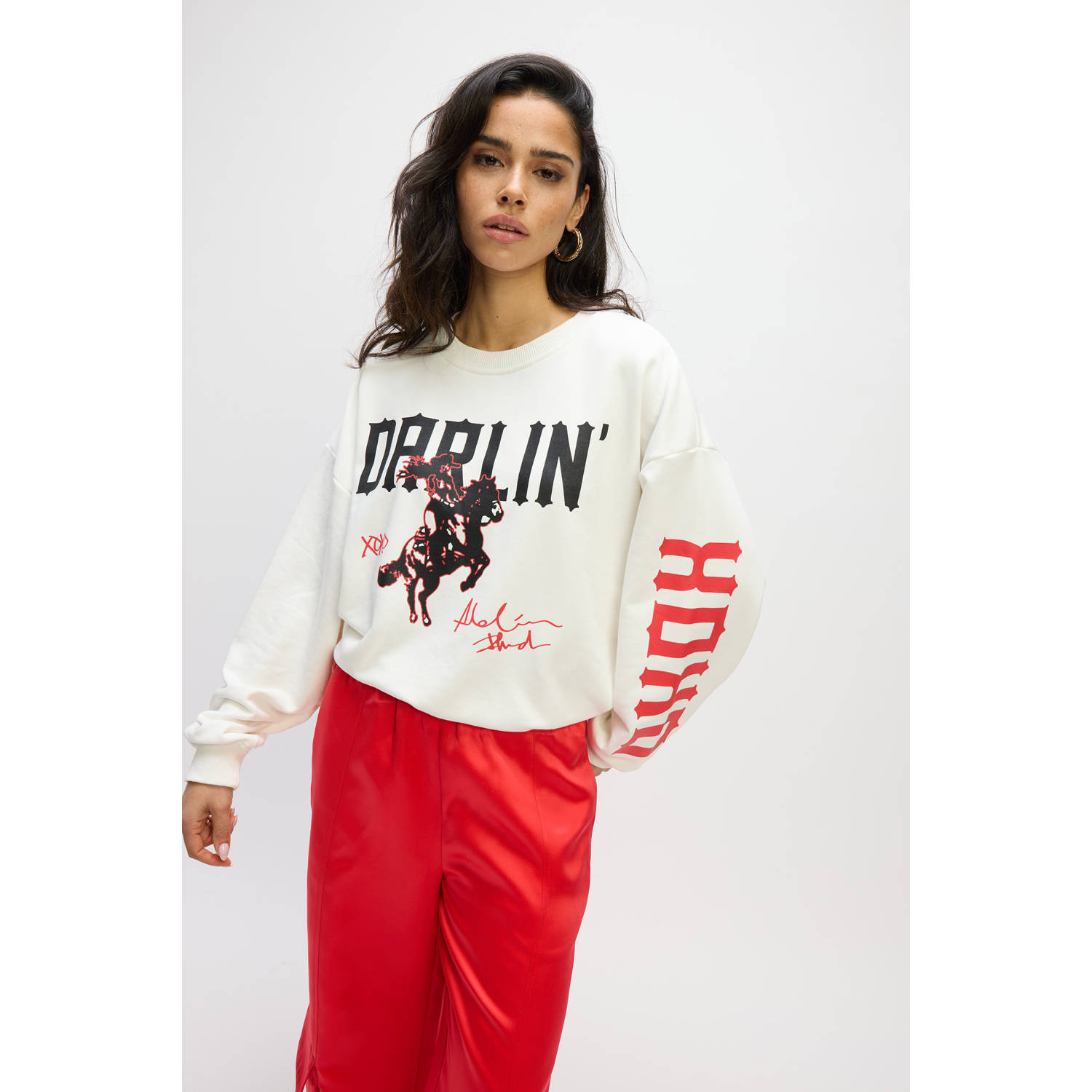 Refined Department Femme Sweater White Dames