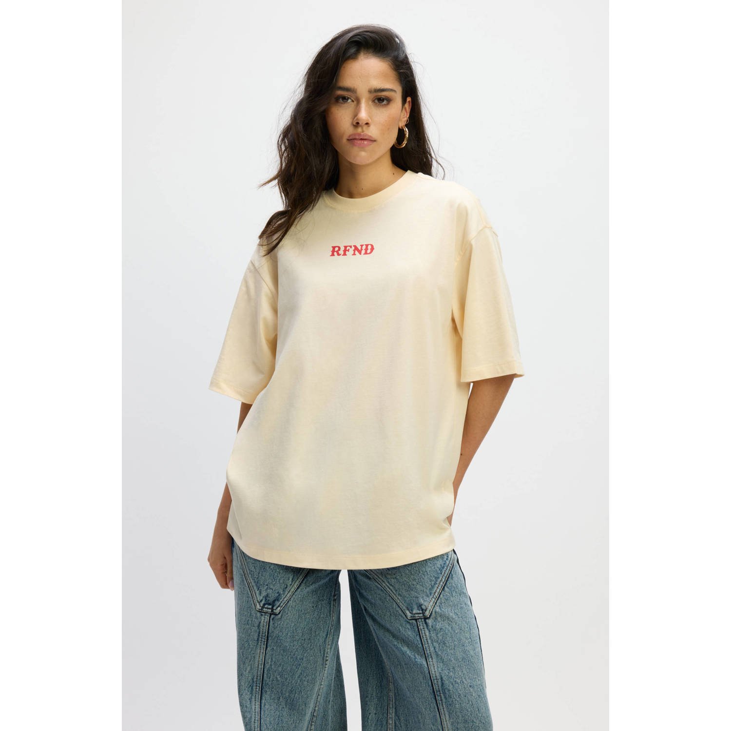 REFINED DEPARTMENT Dames Tops & T-shirts Maggy Beige