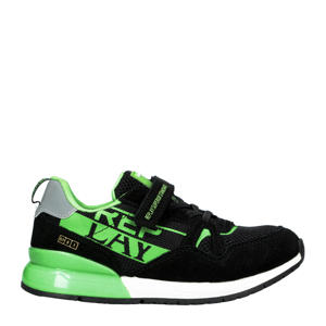 Shoot jr 11 suède sneakers zwart