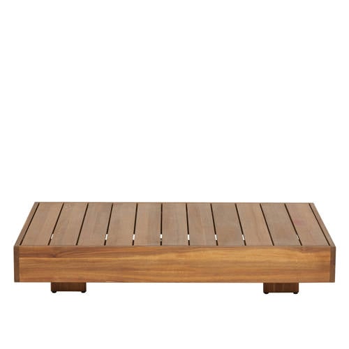 NOUS Garden loungeset met salontafel Belmonte deluxe – Naturel/ zand