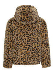 thumbnail: Me & My Monkey reversible puffer jas roze/panterprint