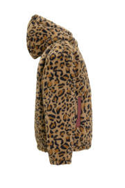 thumbnail: Me & My Monkey reversible puffer jas roze/panterprint