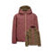 Me & My Monkey reversible puffer jas roze/panterprint