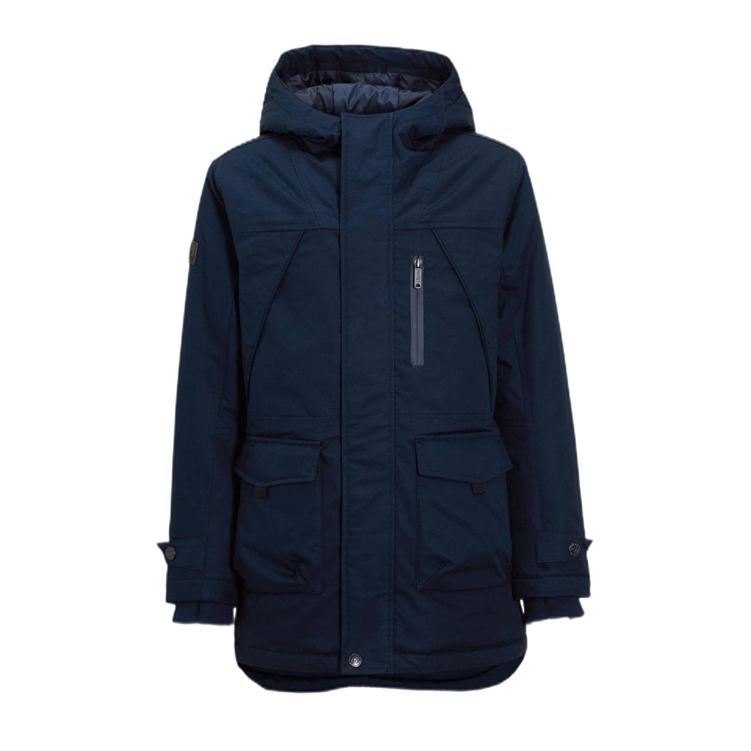 Me & My Monkey parka jas blauw