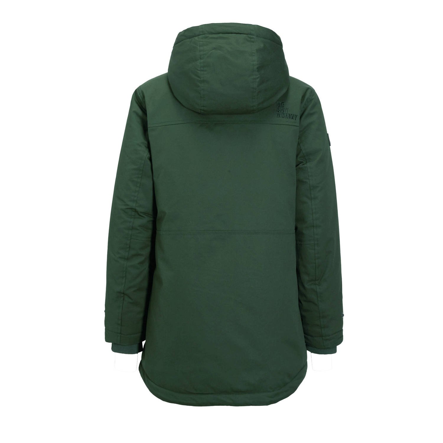 Me & My Monkey parka jas blauw