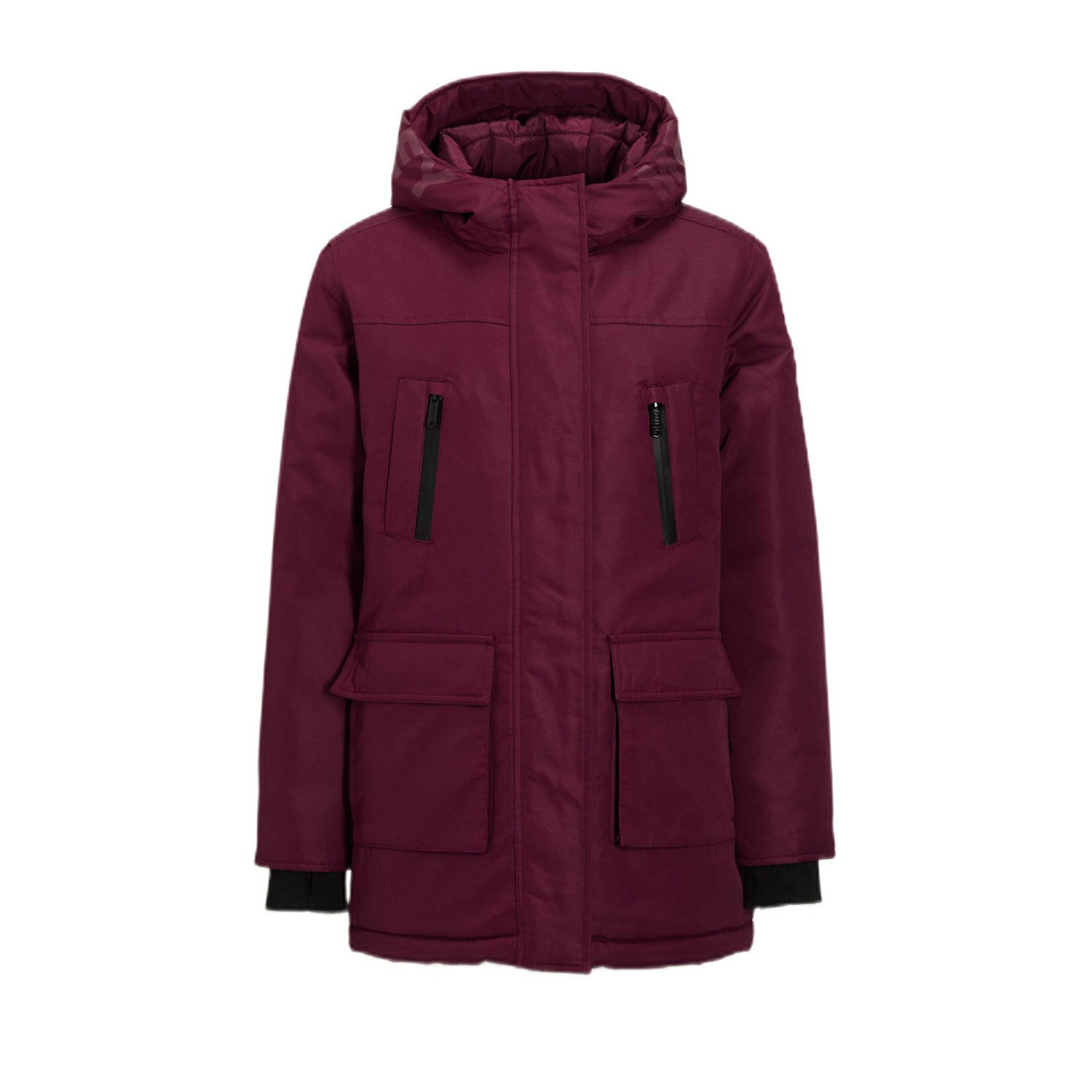 Me & My Monkey parka jas rood