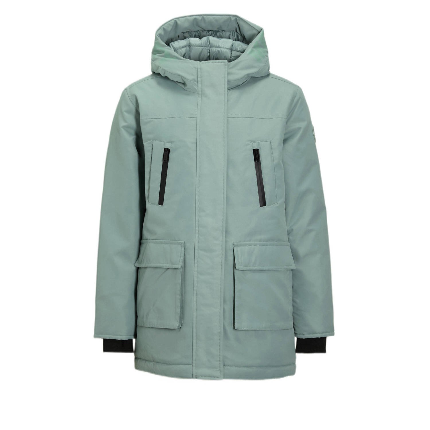 Me & My Monkey parka jas mint