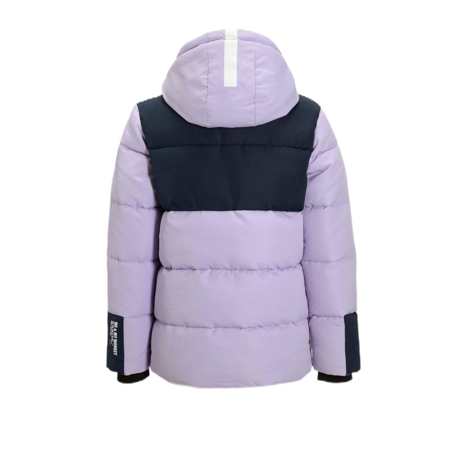 Me & My Monkey colourblock puffer jas