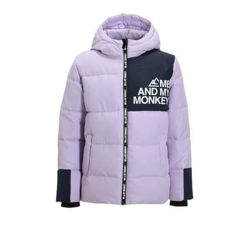 Me & My Monkey colourblock puffer jas afbeelding