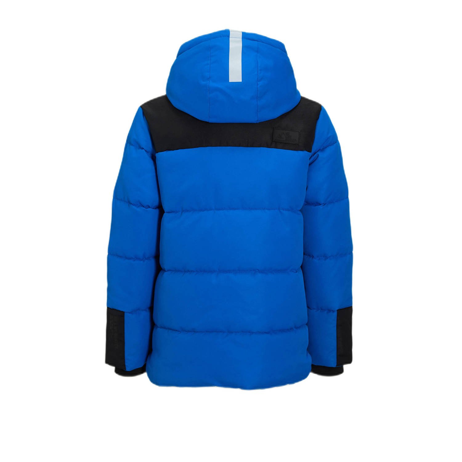 Me & My Monkey puffer jas blauw