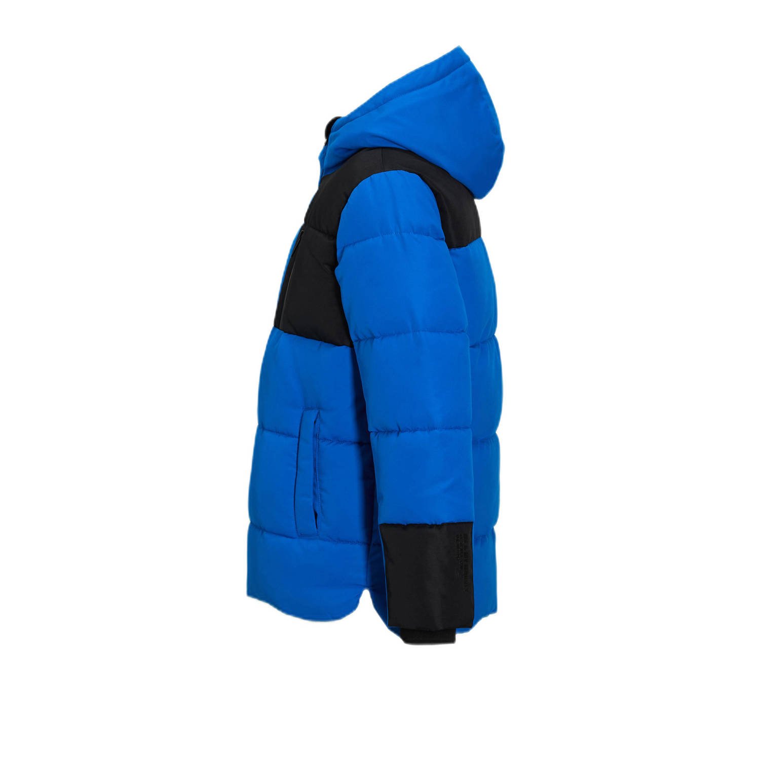 Me & My Monkey puffer jas blauw