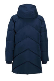 thumbnail: Me & My Monkey lange hooded puffer jas paars