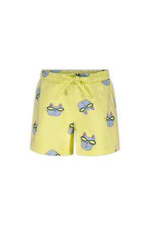 loose casual short geel