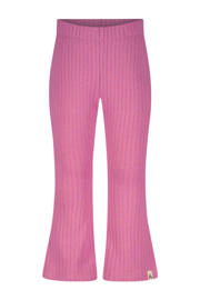 thumbnail: Roze meisjes The New Chapter flared legging van katoen met high waist, elastische tailleband en effen