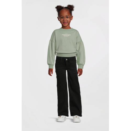 Cars straight high waist black denim afbeelding