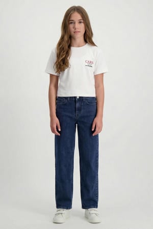 straight jeans high waist light blue denim