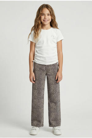 straight jeans high waist bruin
