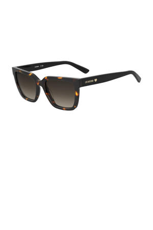 zonnebril met tortoise print  MOL087/S bruin