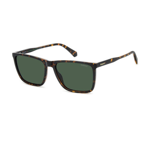 Polaroid zonnebril met tortoise print PLD 4180/S bruin afbeelding