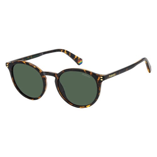 Polaroid zonnebril met tortoise print PLD 6233/S bruin afbeelding