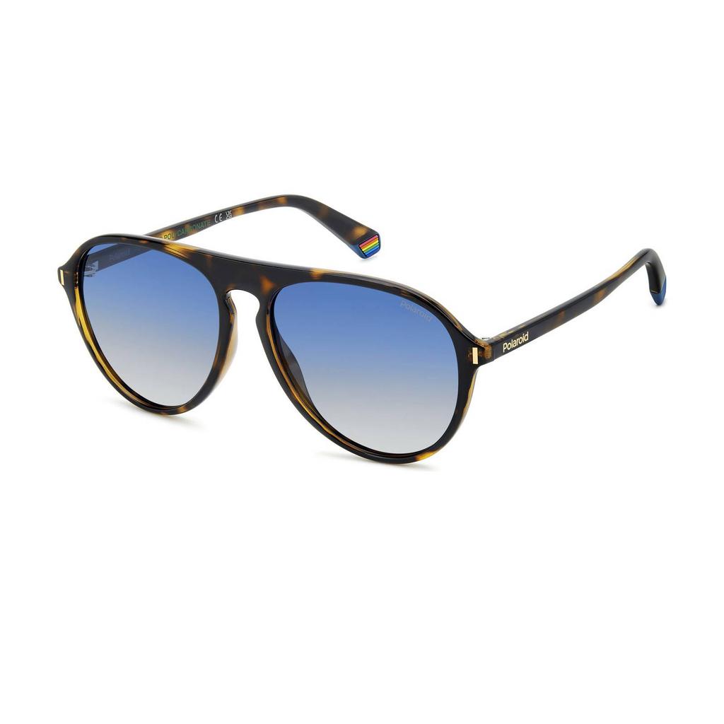 Polaroid zonnebril met tortoise print PLD 6225/S bruin