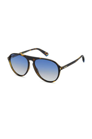 zonnebril met tortoise print  PLD 6225/S bruin