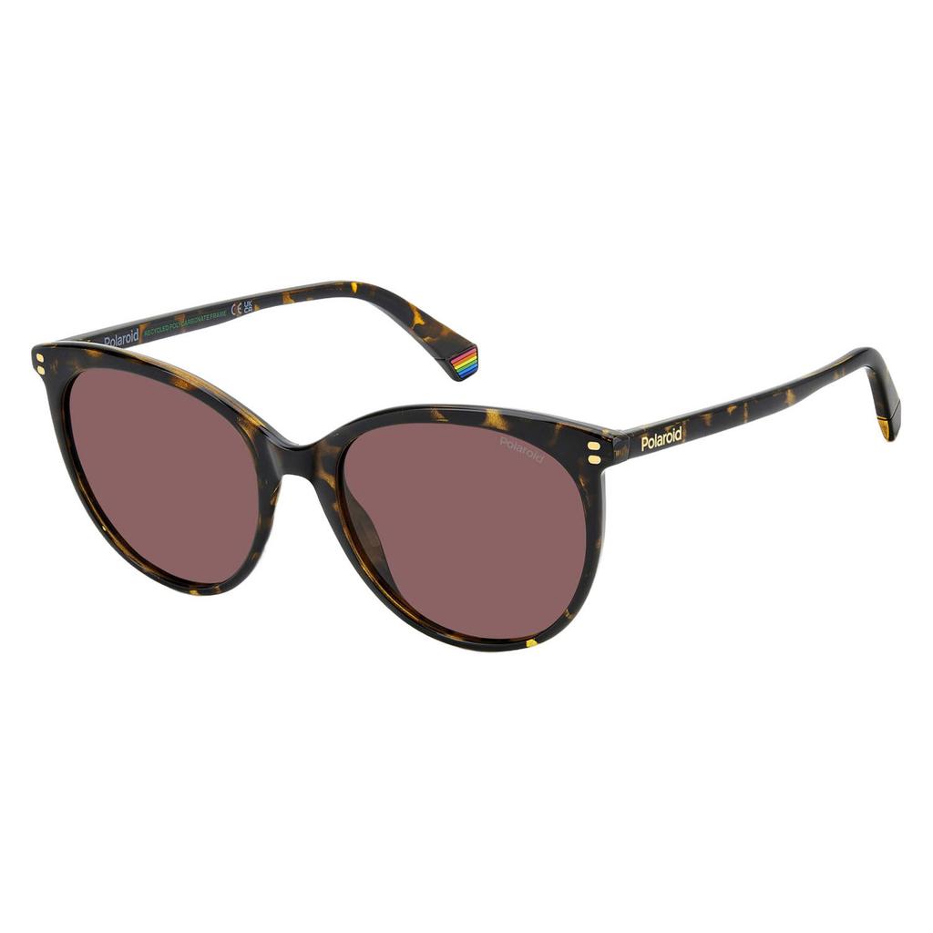 Polaroid zonnebril met tortoise print PLD 6231/S bruin