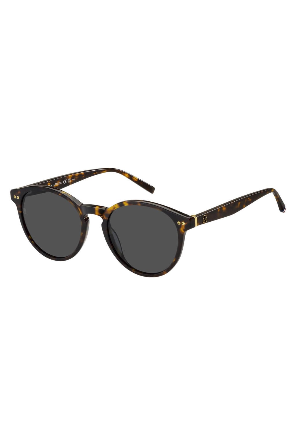Tommy Hilfiger zonnebril met tortoise print TH 2159/S bruin