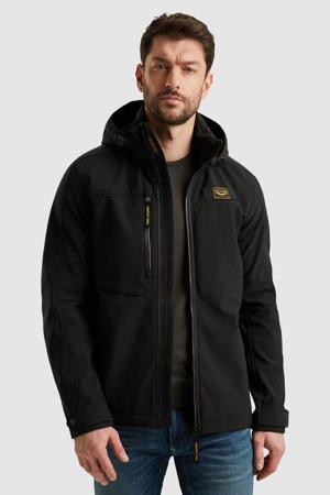 SUCCESSOR softshell jas zwart