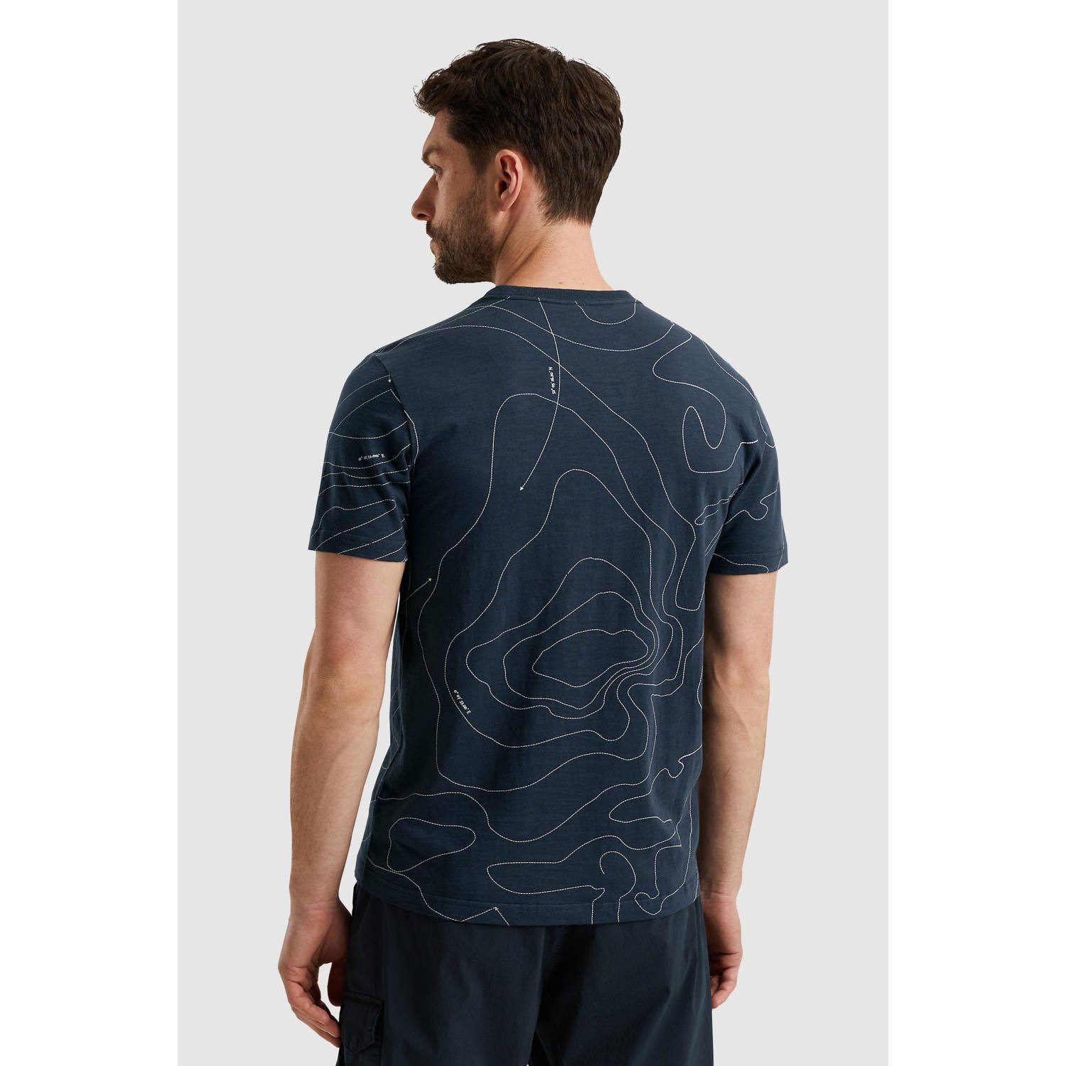 PME Legend T-shirt donkerblauw