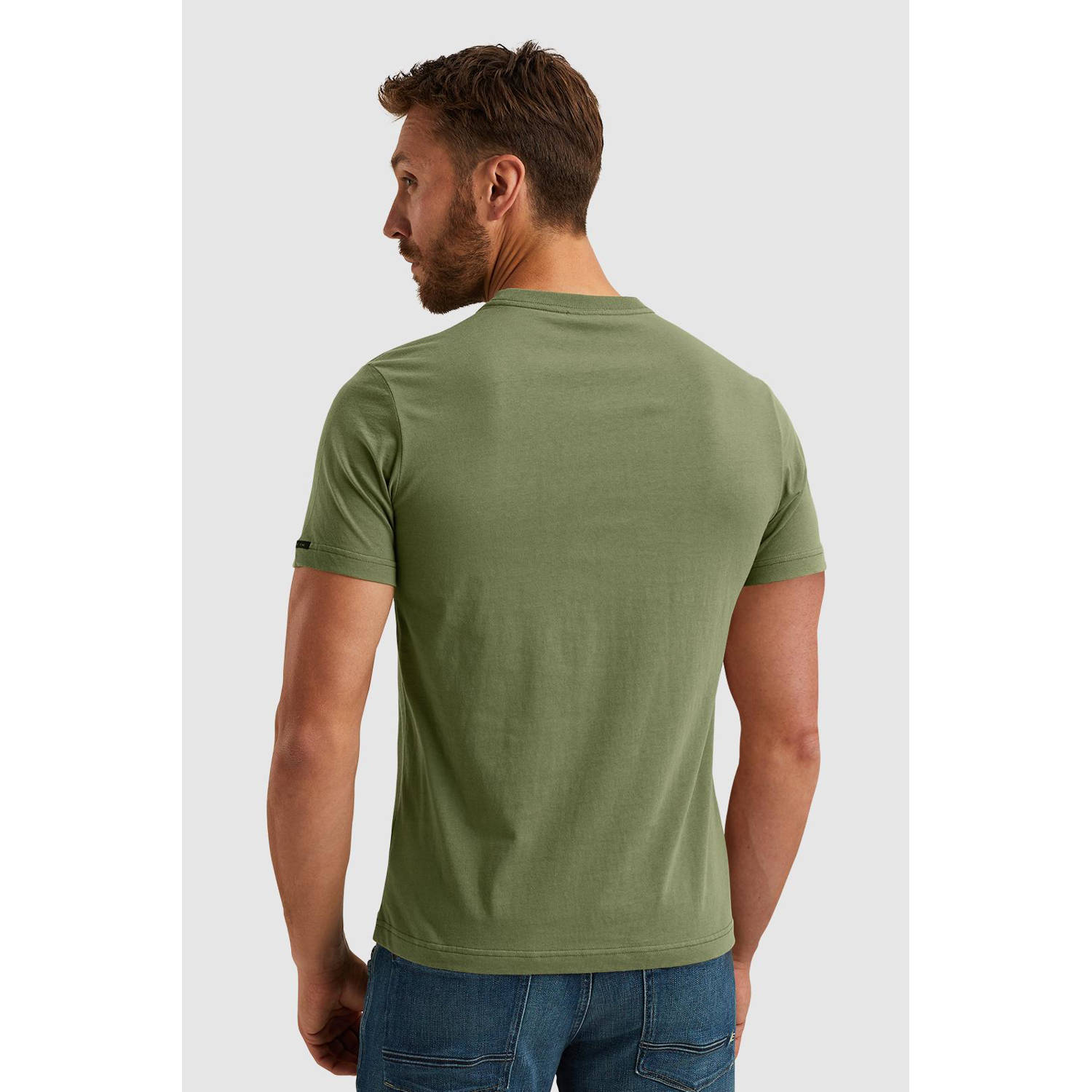 PME Legend regular T-shirt groen
