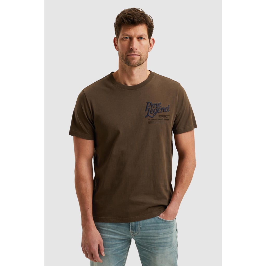 PME Legend T-shirt bruin