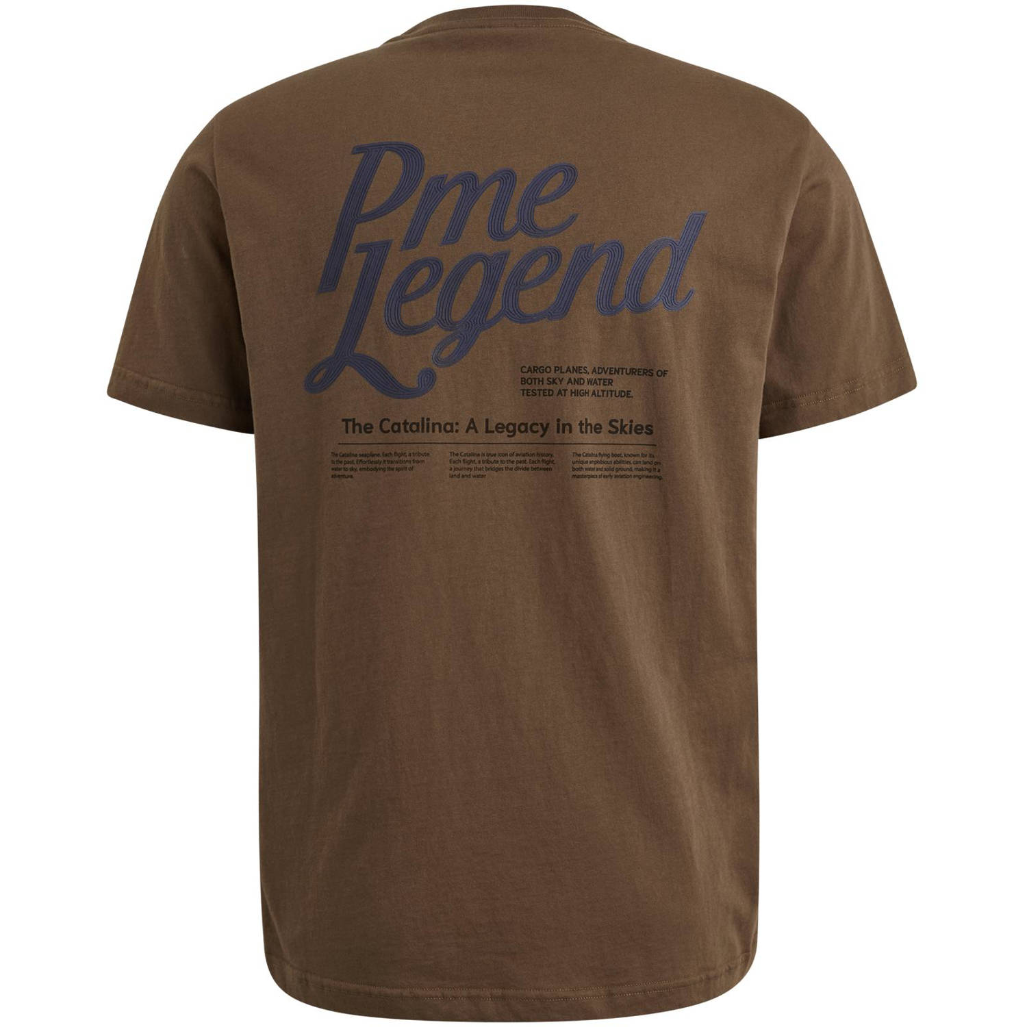 PME Legend T-shirt bruin