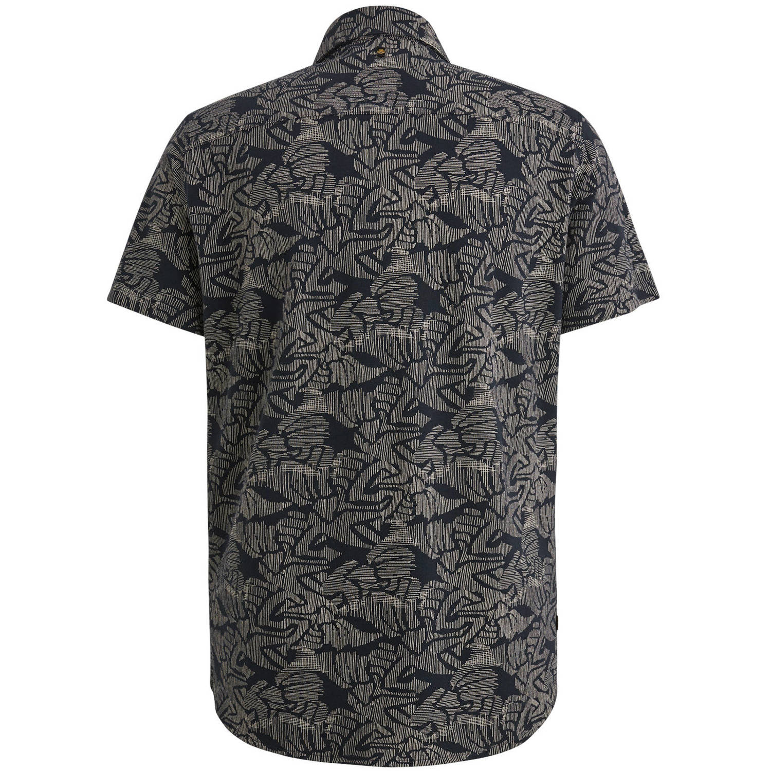 PME Legend casual overhemd donkerblauw