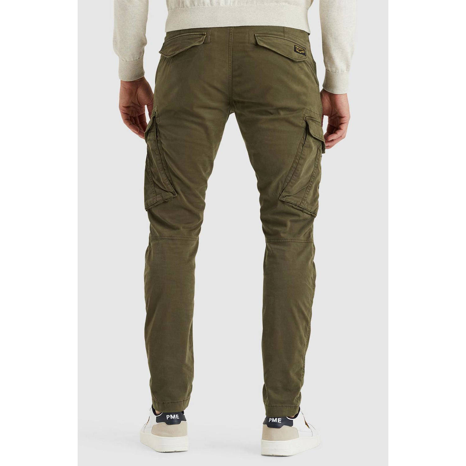 PME Legend tapered cargobroek NORDROP donkergroen