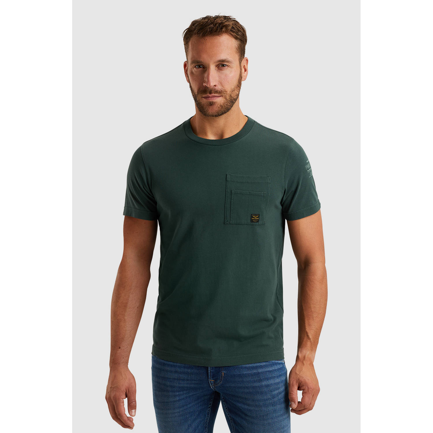 PME LEGEND T-shirt met cargo borstzak