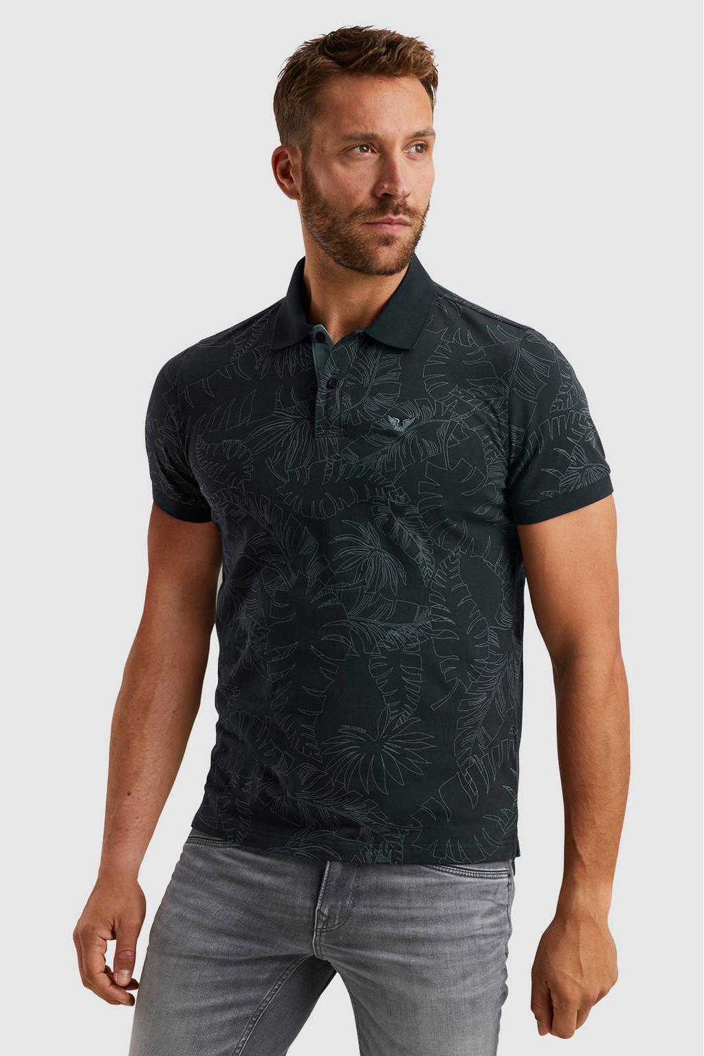 PME Legend regular polo donkerblauw