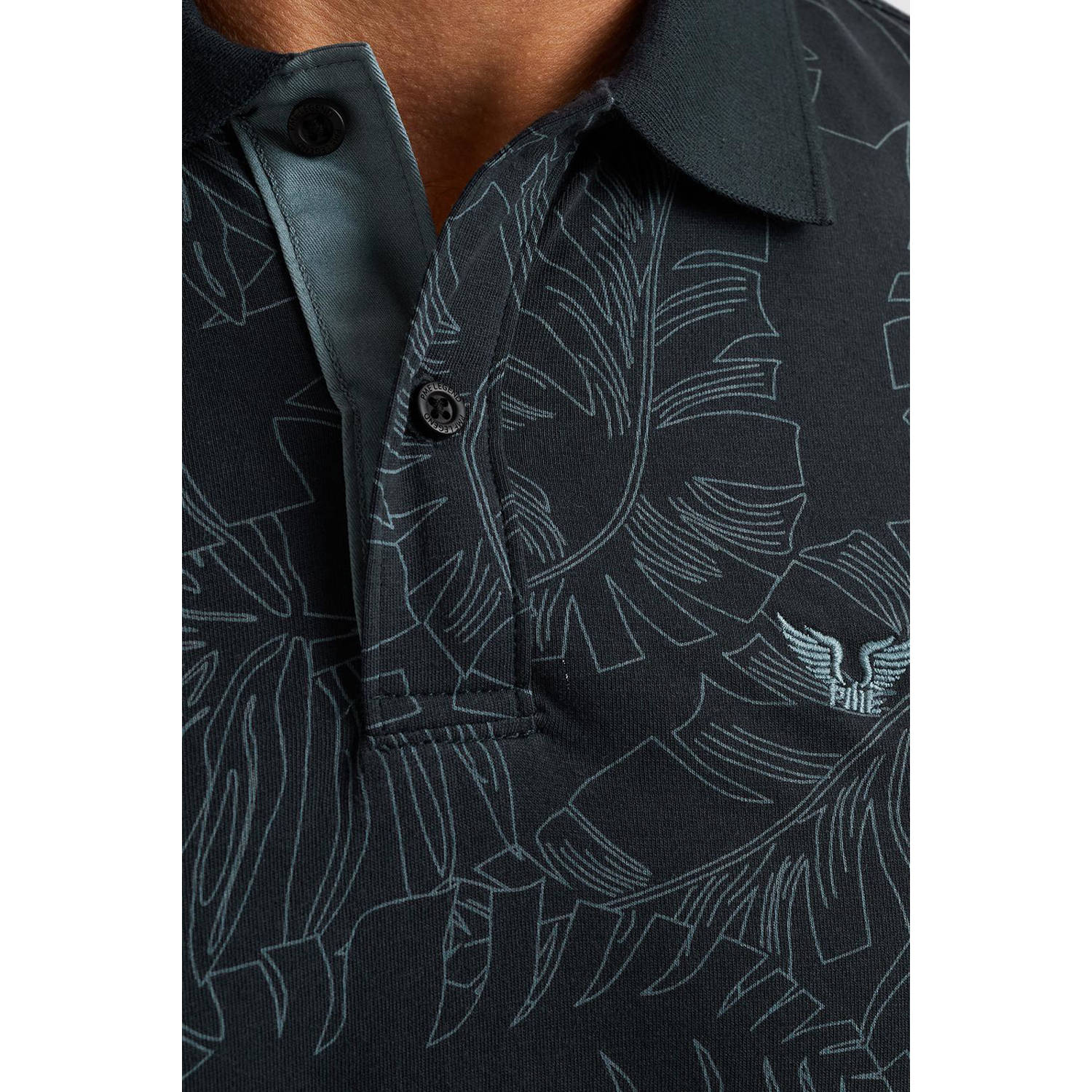 PME Legend regular polo donkerblauw
